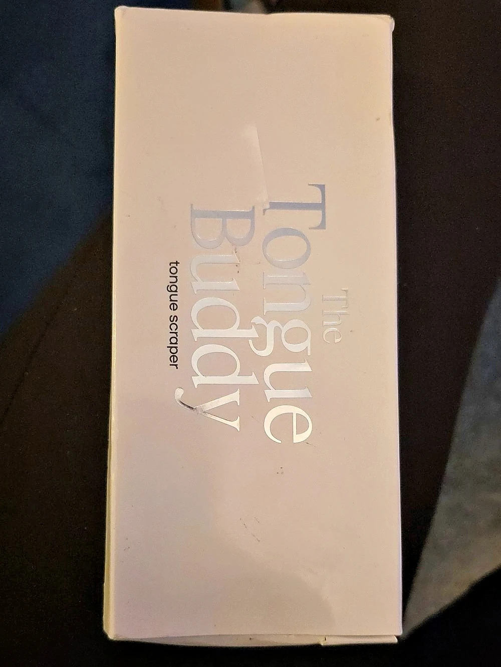 The Tongue Buddy Tongue Scraper White NWT